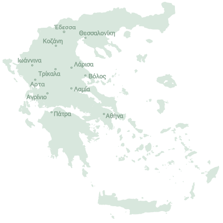 map greece